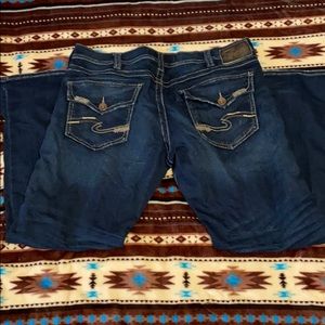 Men’s silver jeans